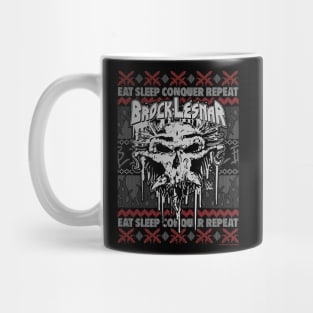 Brock Lesnar Christmas Ugly Mug